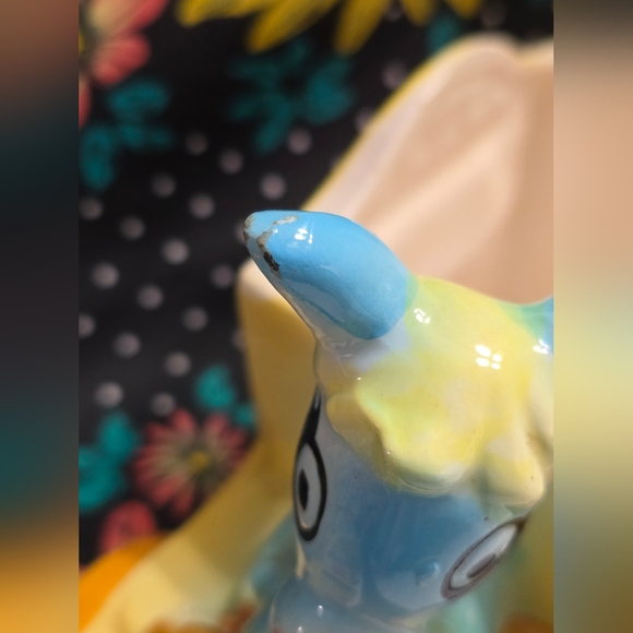 Japan Donkey Taxi Ceramic Vintage Planter Home Decor Accent - Picture 10 of 13